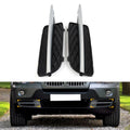 Fog Light Lower Grill w/Silver Trim for BMW X5 E70, X6 (2007-2013)