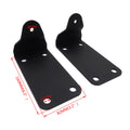 Curved LED Light Bar Mounting Brackets for Dodge Ram 2500 3500 (2010–2019)
