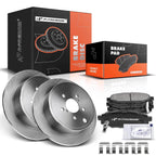 Rear Drilled Brake Rotors & Ceramic Pads for Subaru Forester Impreza (2014–2021)