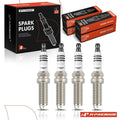 Set of 4 Double Iridium Spark Plugs for Nissan Sentra (2017–2019) Juke (2015–2017)