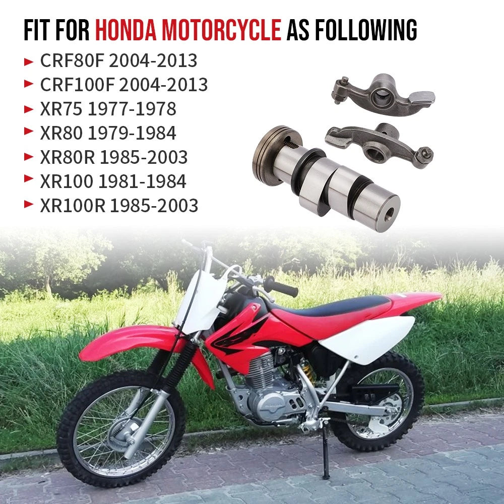 Camshaft & Rocker Arms Kit for Honda XR80 XR80R (1979–2003) 14101-436-000