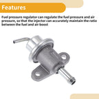 Fuel Pressure Regulator for Honda Accord (1992–1993) No. 16740P14A00 Metal