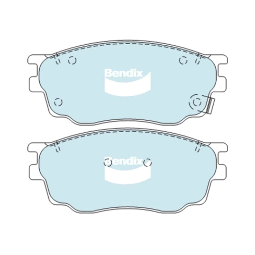 GCT Front Disc Brake Pads Set for Mazda 6 (2002-2005)