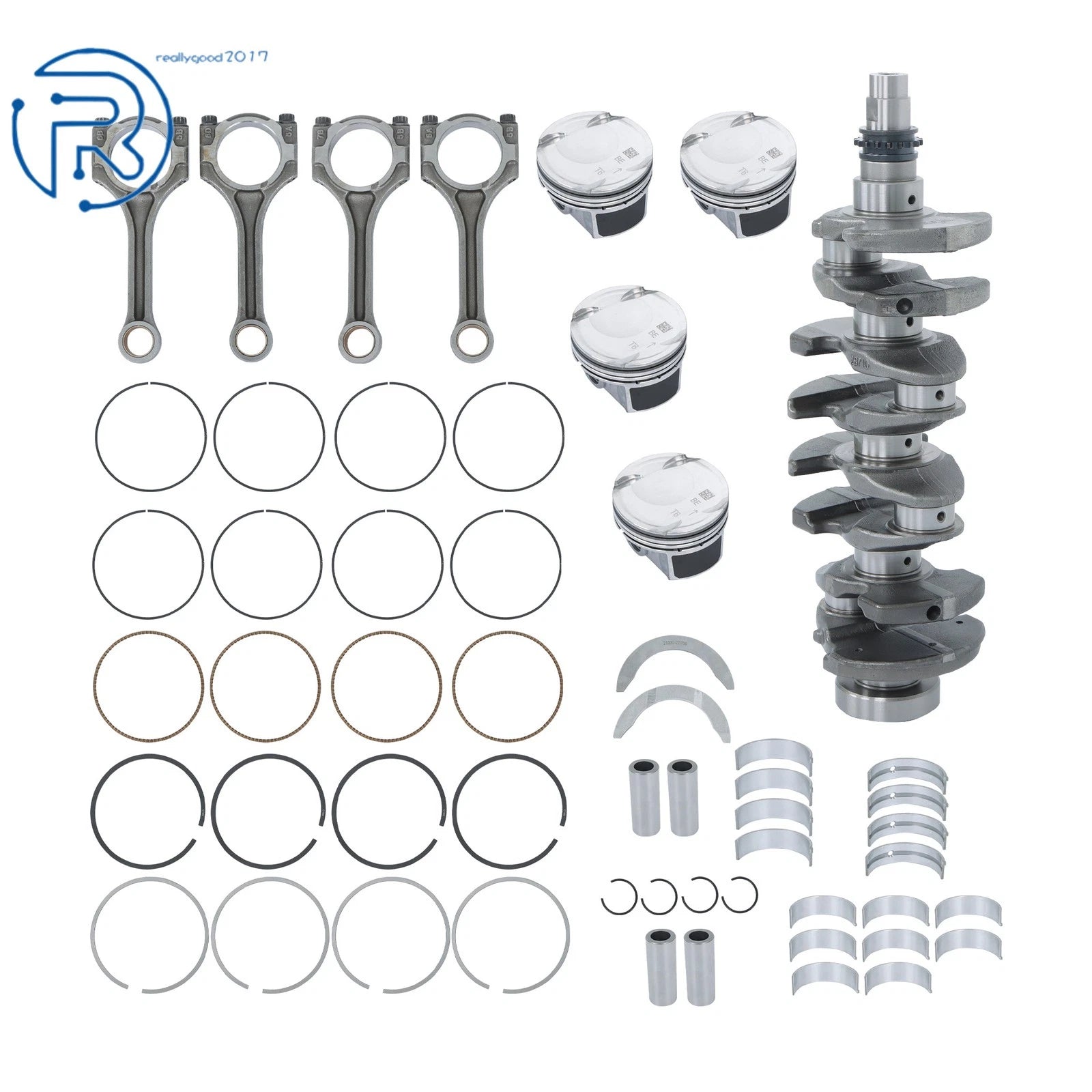 Engine Overhaul Rebuild Kit for Hyundai Kia 1.6 G4FJ