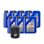 Oil Change Kit 7L Liqui Moly 5W-40 for Audi V6 2.7/2.8L (1997–2005)