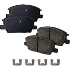 Set of 4 Brake Pads for Chevrolet Malibu (2016–2019)
