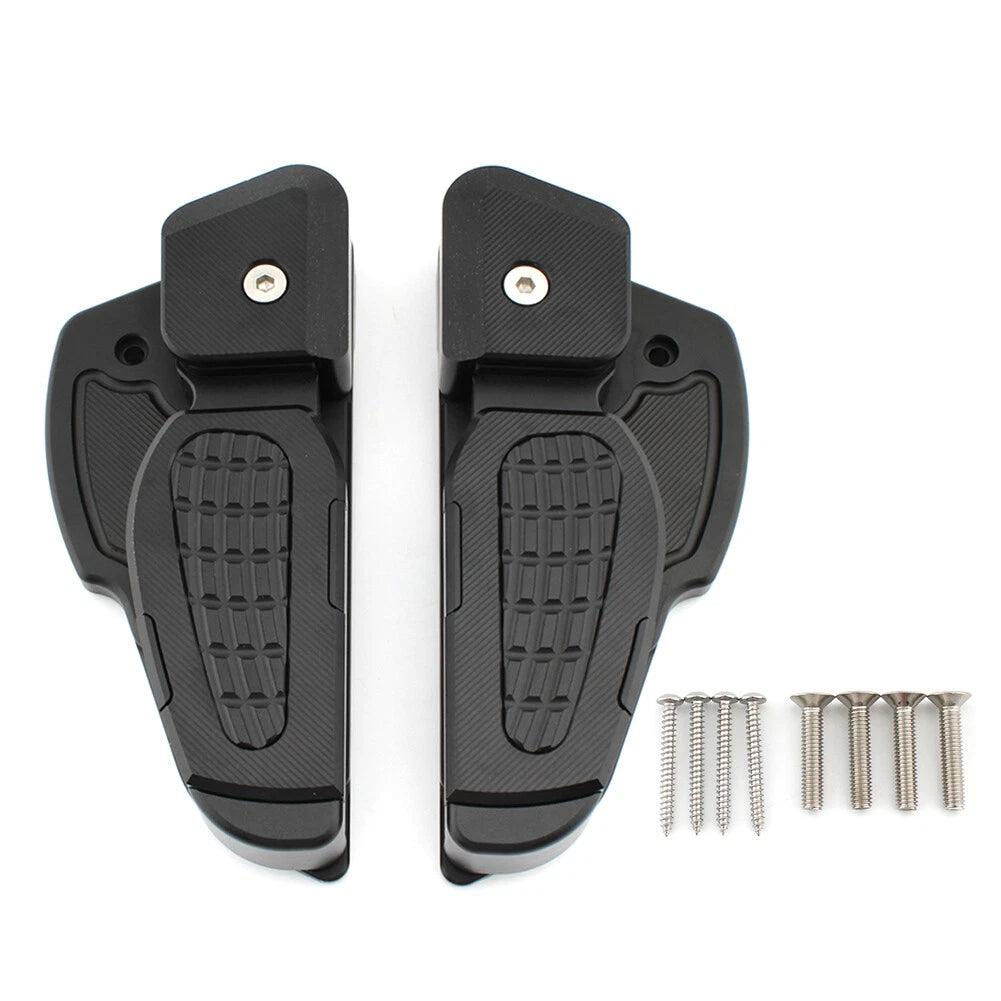 Foldable Rear Footrests Extension Pedal for Vespa Primavera Sprint 125 150 (2017–2022)