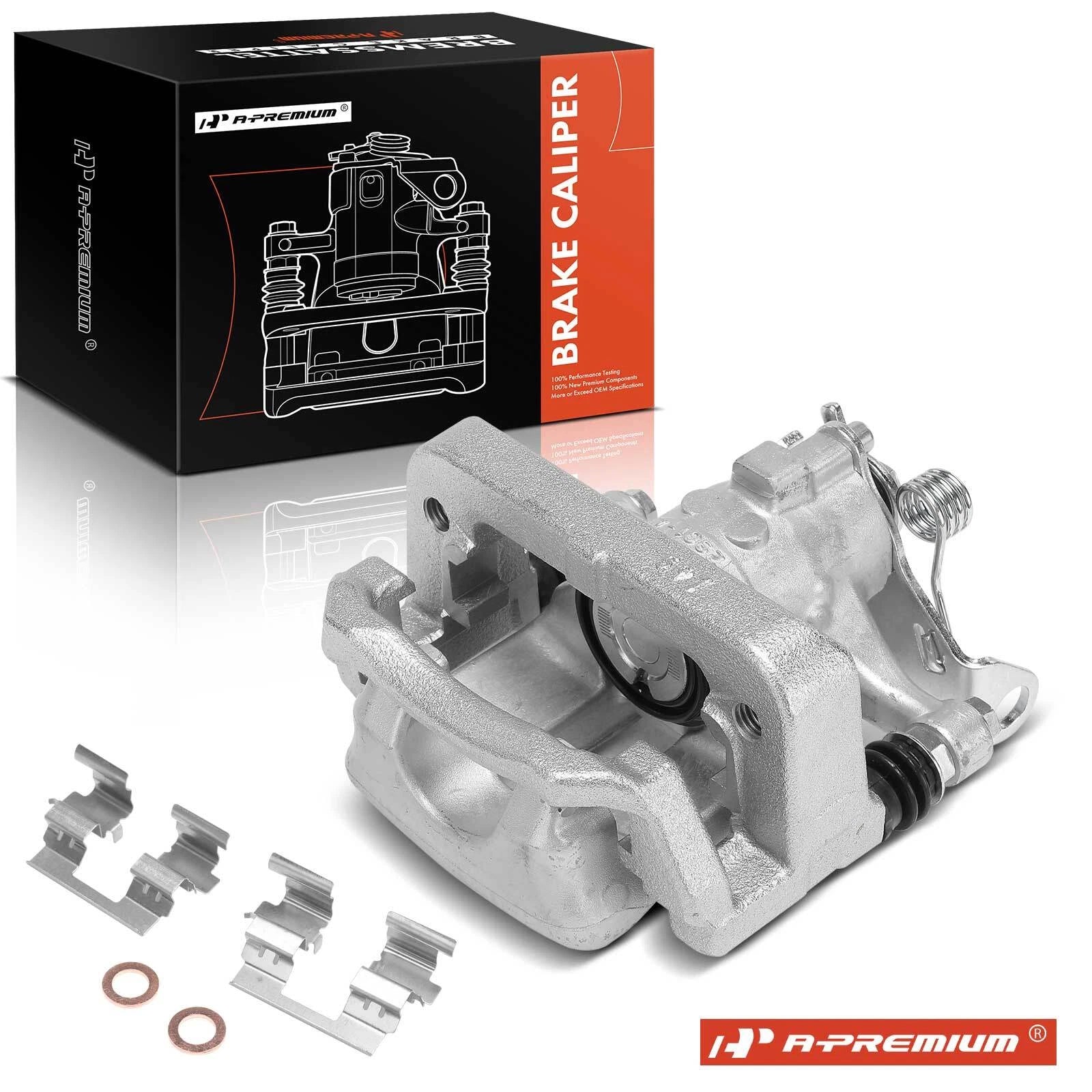 Rear Right Brake Caliper with Bracket for Buick Encore Chevy Trax (2013–2021)