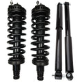 Set of 4 Complete Shock Strut Coil Springs for Chevy Trailblazer (2002–2009)