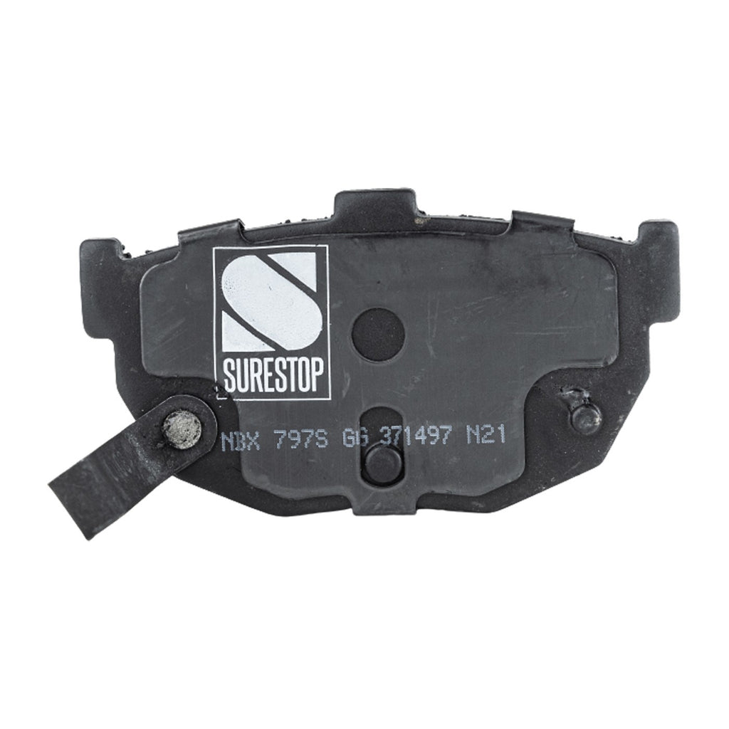 Set of 4 Ceramic Brake Pads for Hyundai Elantra (1994–2001)