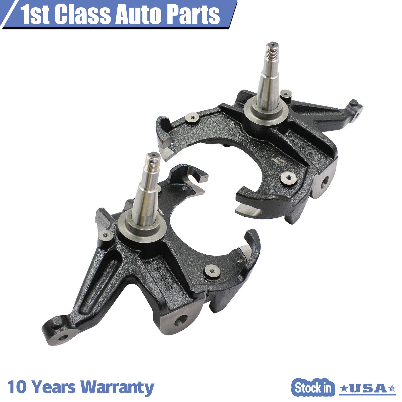 2X 2.5" Drop Spindles for Chevy C10 (1963-1970) w/Disc Brake 2WD