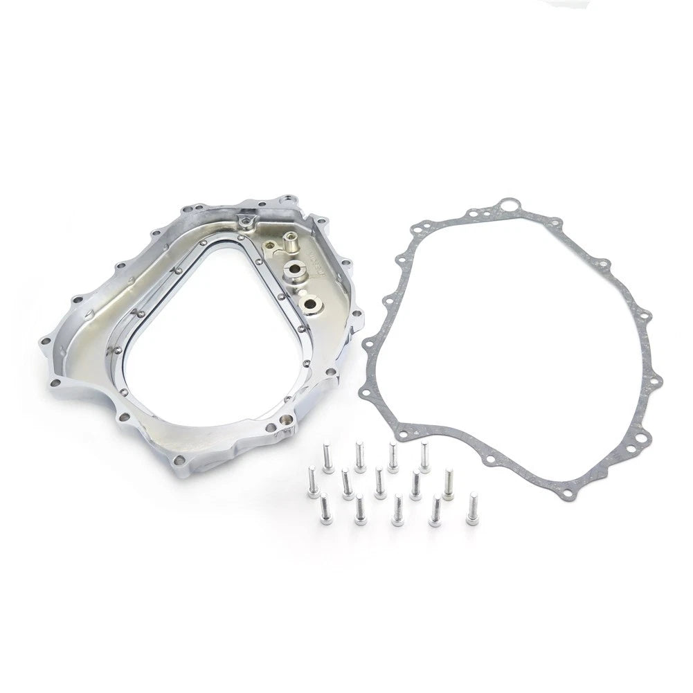 Chrome Custom Clutch Engine Cover for Honda CBR 1000RR (2004–2007) w/ gasket