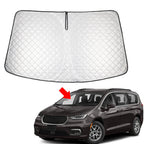 Foldable Windshield Sun Shade Visor for Chrysler Pacifica (2017–2025)