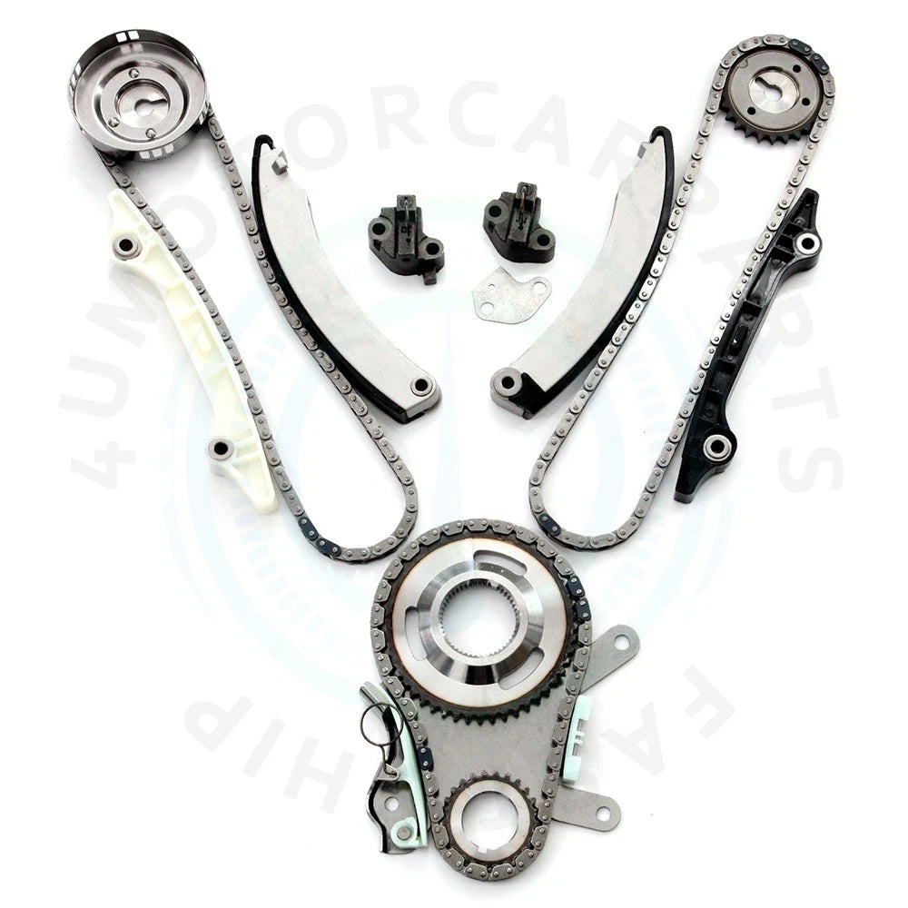 Timing Chain Kit with Head Bolts and Gasket for Dodge Ram 1500 Jeep Liberty (2002–2003)