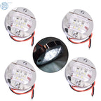 Set of 4 LED Cabin Deck Walkway Courtesy Lights for Marine Boats