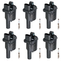 Denso 6 Ignition Coils & 6 Iridium Spark Plugs for Silverado 1500 (2014–2018)