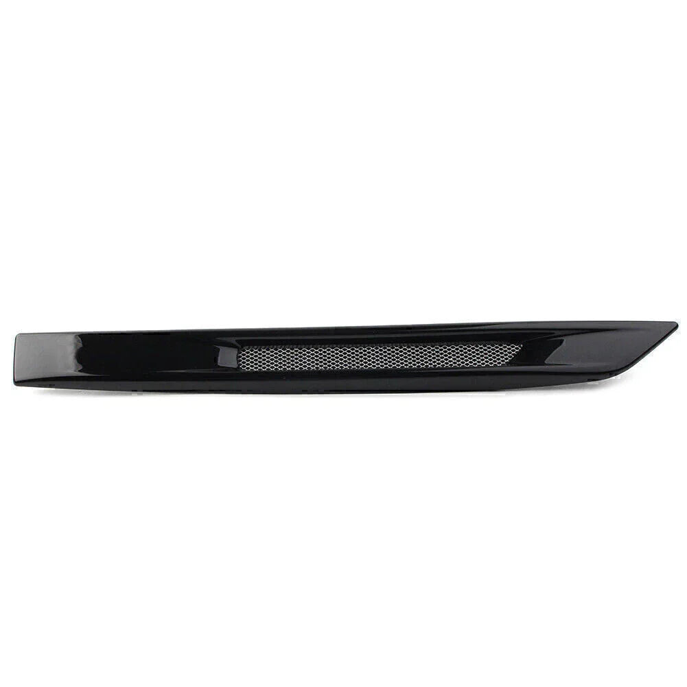 Gloss Black Front Right Fender Air Vent Grille for Jaguar XJ (2010-2019)