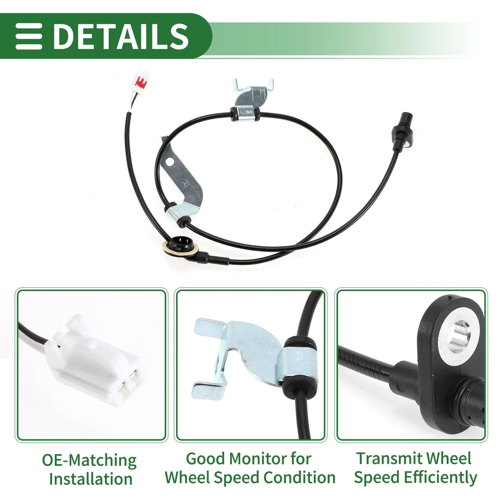ABS Wheel Speed Sensor GS3L4371Y for Mazda 6 (2009–2013)