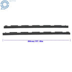 Outer Front Window Sweep Weatherstrip Seal Pair for Chevy GMC Pickup (1988-1999)