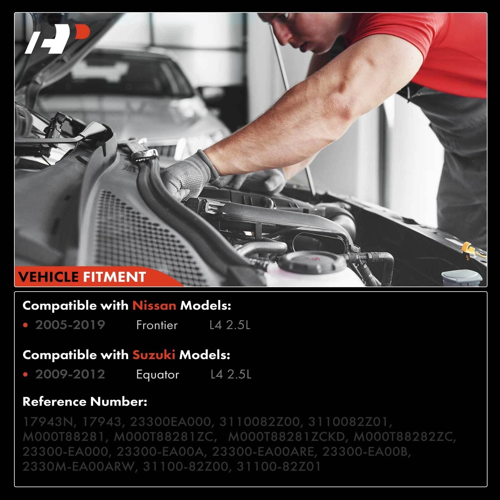 Starter for Nissan Frontier, Suzuki Equator (2005-2019)