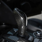 Carbon Fiber Gear Shift Head Knob Cover Trim for Alfa Romeo Giulia Stelvio