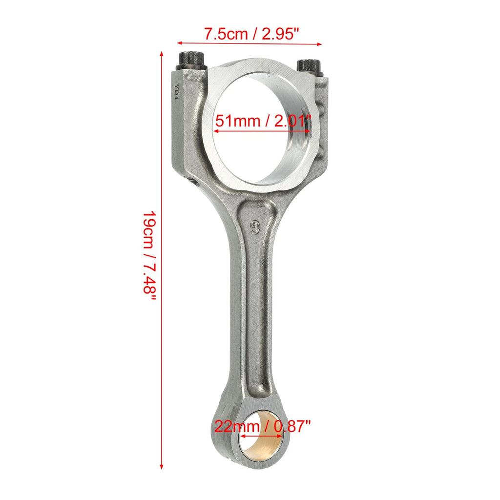 Set of 4 Engine Connecting Rods for Kia Optima 2.4L (2011–2018) No. 23510-2G500