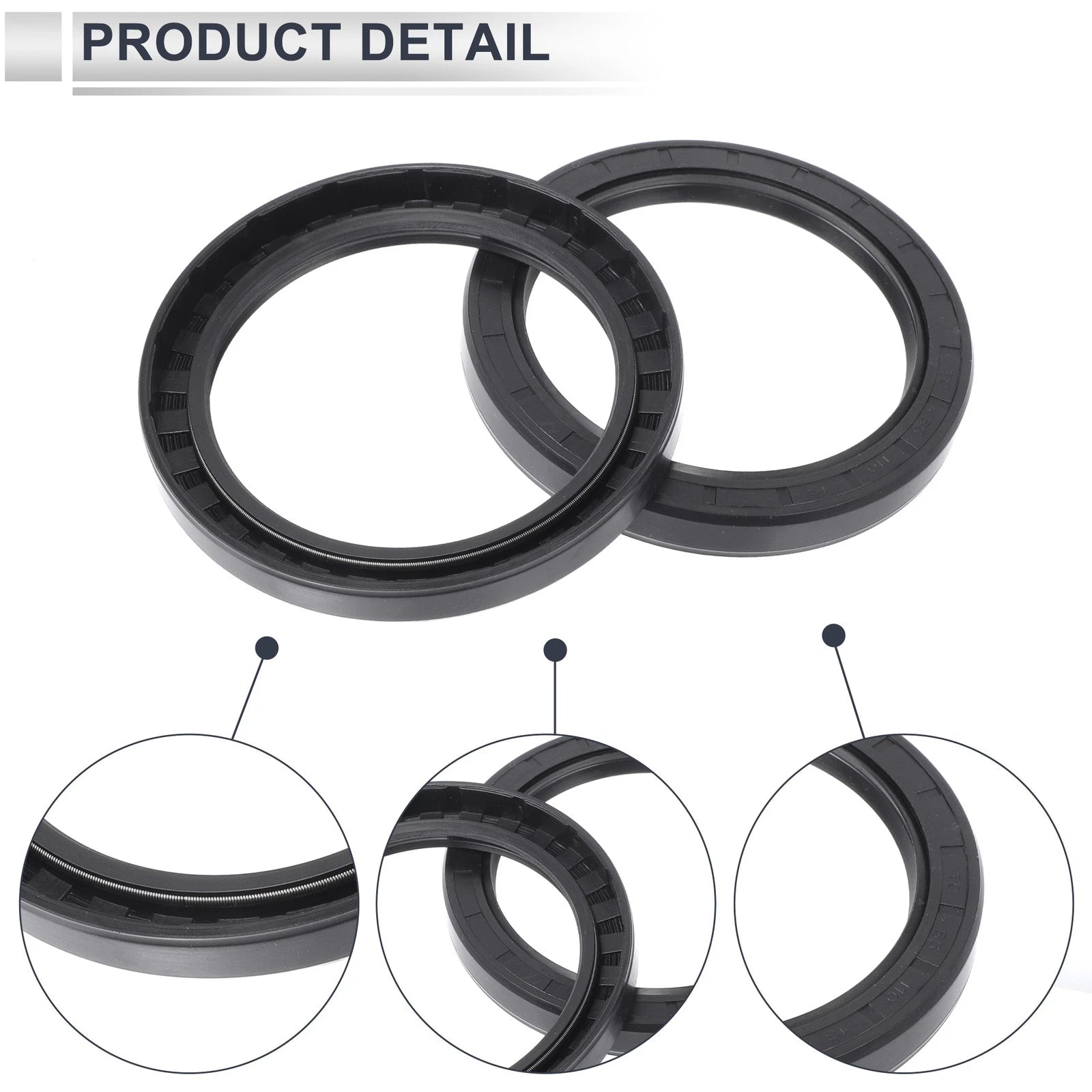 Set of 5 Oil Seal Rotary Shaft Seal NBR Rubber 85x110x13mm