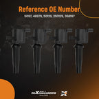 Set of 4 Ignition Coils for Ford Escape Focus C-Max (2001-2012)