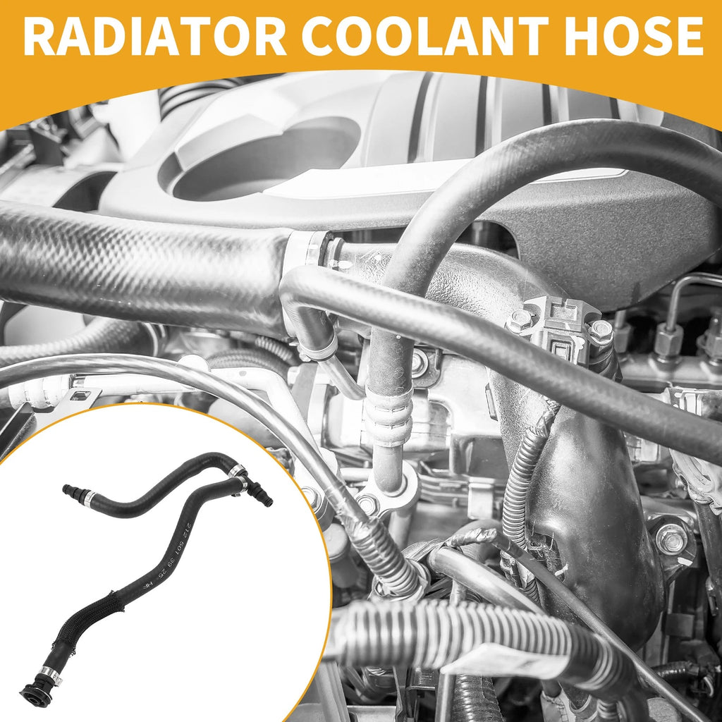 Radiator Coolant Hose for Mercedes Benz E-Class E200 (2012–2016) No.A2125013925
