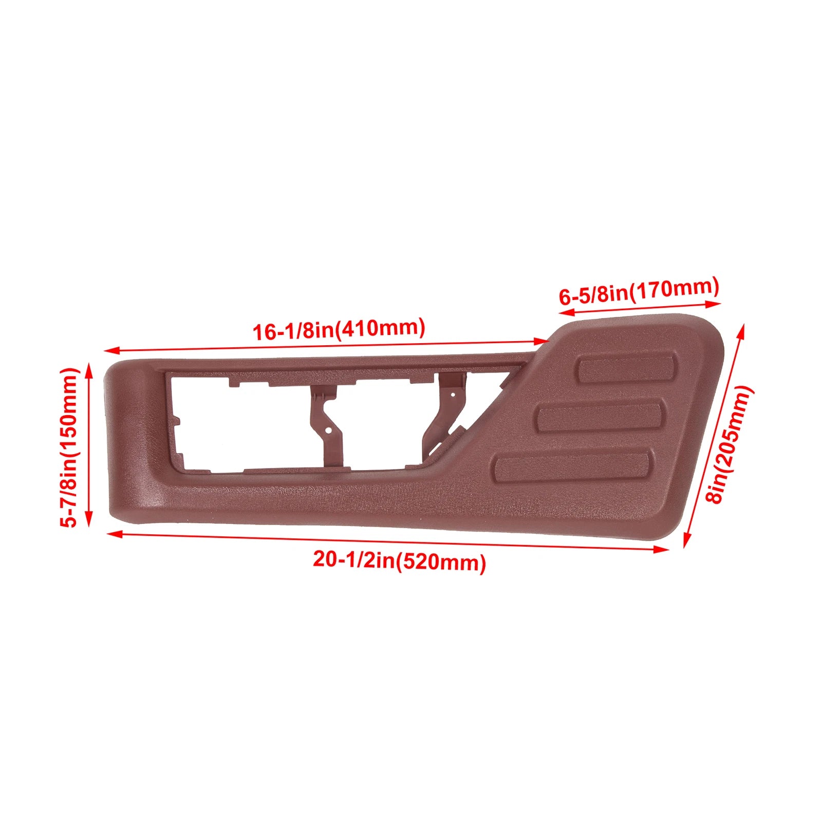 Driver Front Left Seat Panel Trim for Ford F-250 F-350 Super Duty (2008–2010)