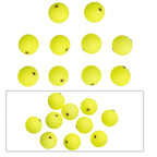 Floating Ball Foam Bobbers for Fishing (Set of 4) - Bright Colors, EVA Foam