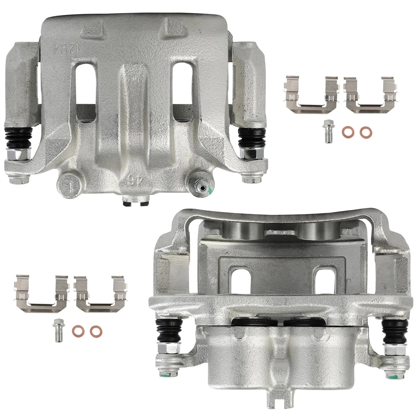 Set of 2 Front Brake Calipers for Nissan Xterra, Frontier