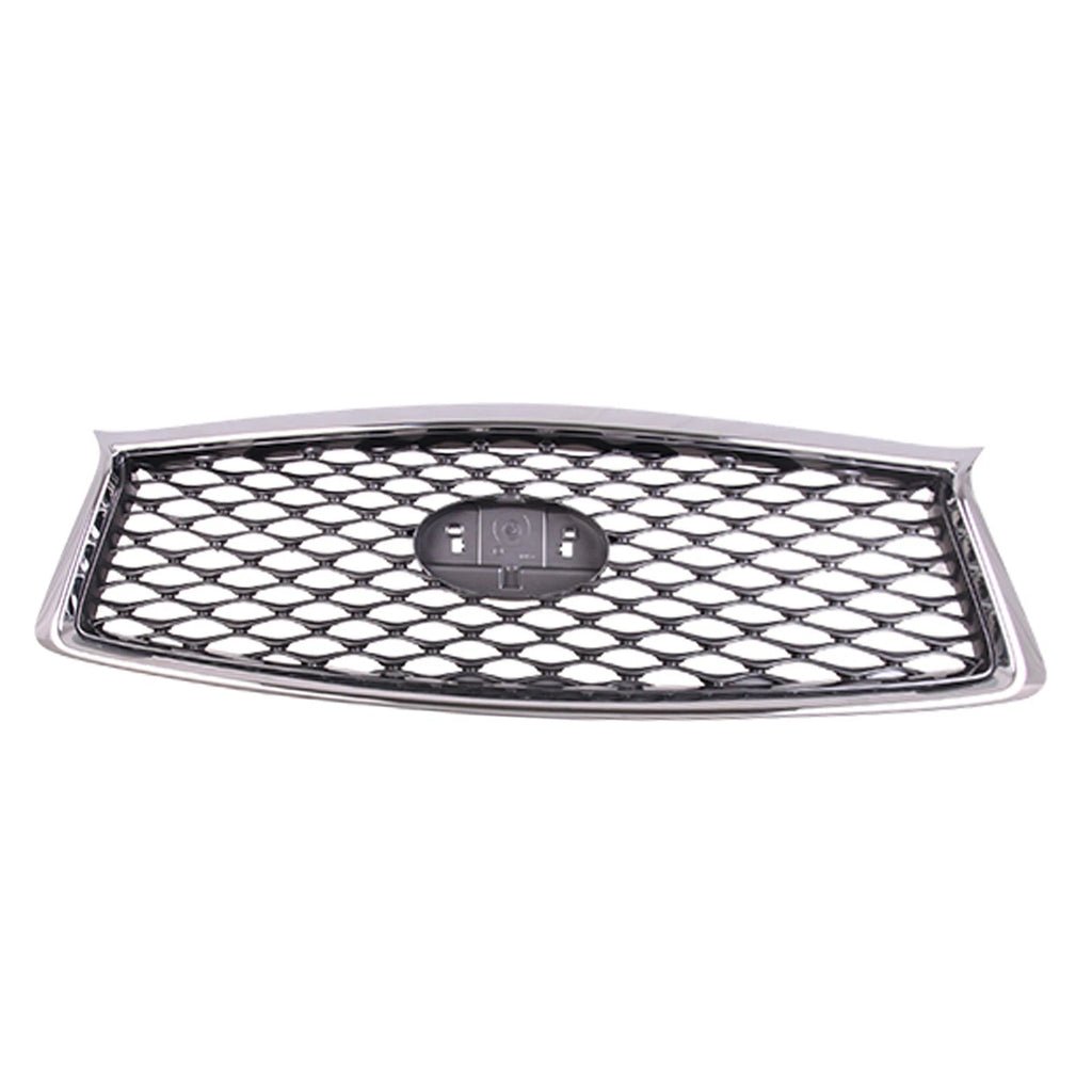 Replacement Chrome ABS Plastic Front Grille w/o Park Assist for Kia Sorento (2016–2020)