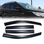 Set of 4 Acrylic Window Visors for Ford Escape (2013–2019)