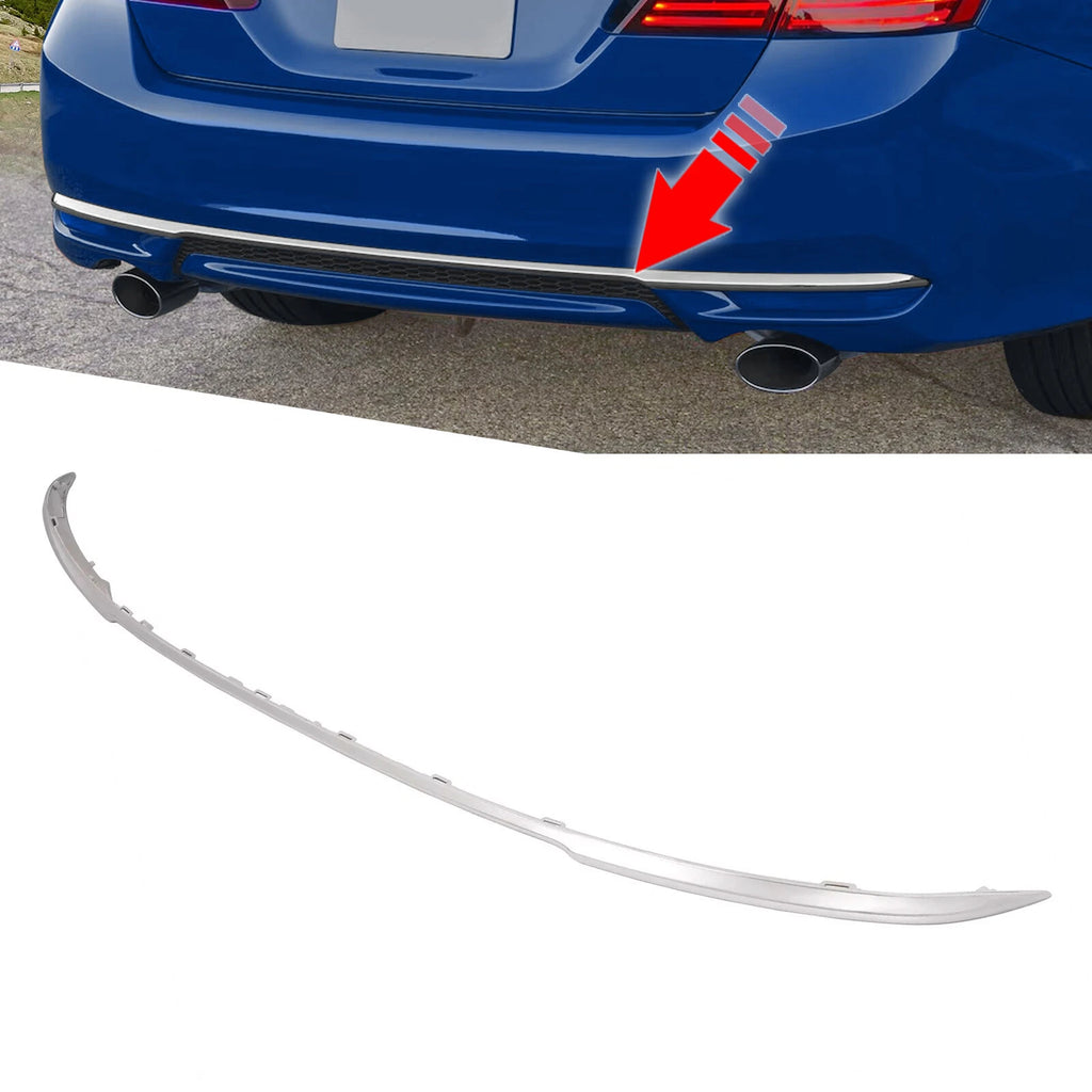 Chrome Bumper Molding Trim Assembly for Honda Accord 4-Door (2016–2017)
