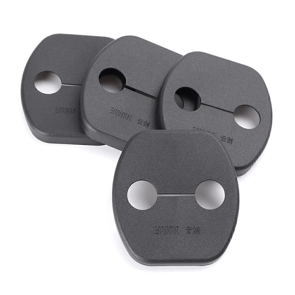 Set of 4 Door Lock Cover Pad Guard Protector for Nissan Qashqai (2008–2013)
