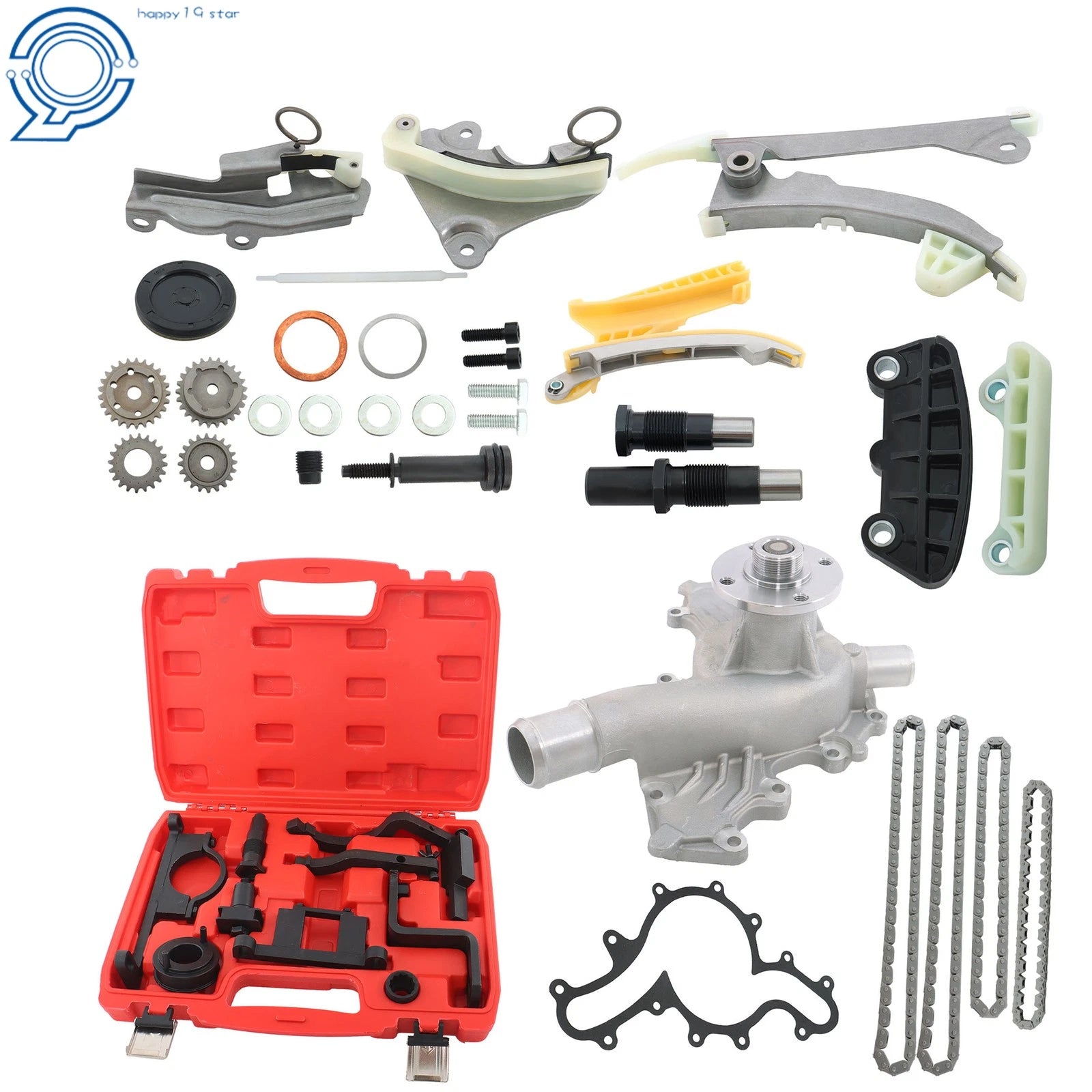 Timing Chain Kit with Water Pump Tool for Mercury Ford Explorer (2002–2005)