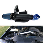 4" Blue Cold Air Intake with Heat Shield for GMC Chevy V8 (1999–2006)