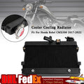 Radiator Cooling Cooler for Honda Rebel CM 500 CMX500 (2017–2024)