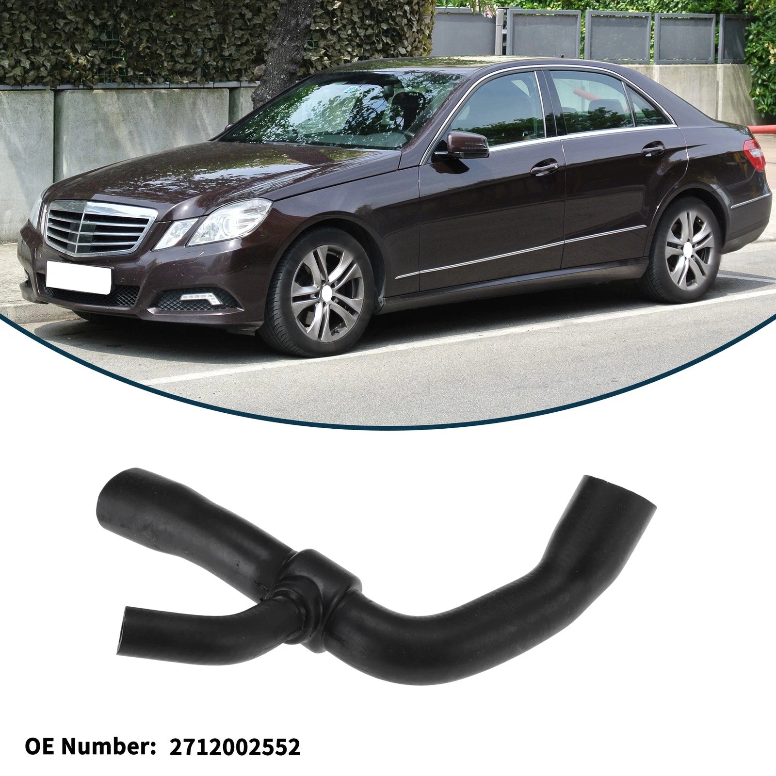 Radiator Hose for Mercedes-Benz C-Klasse W204 (2007–2015) No. 2712002552
