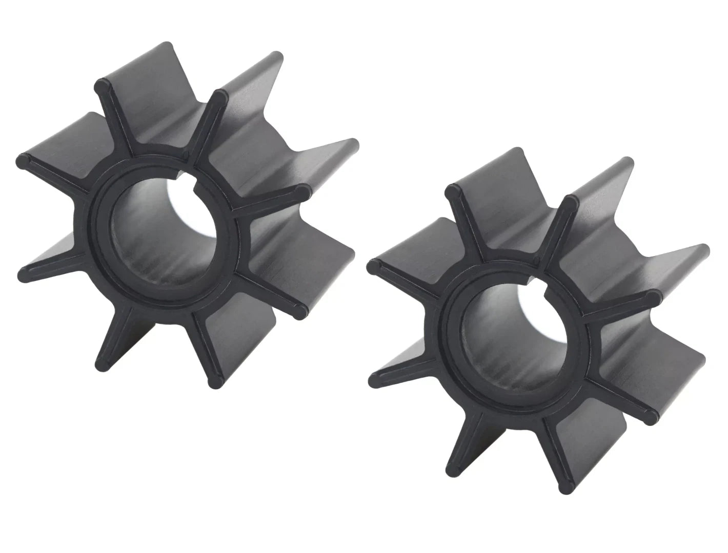 2X Water Pump Impeller for Tohatsu Nissan 9.9/15/18/20 HP Outboard (334650210)