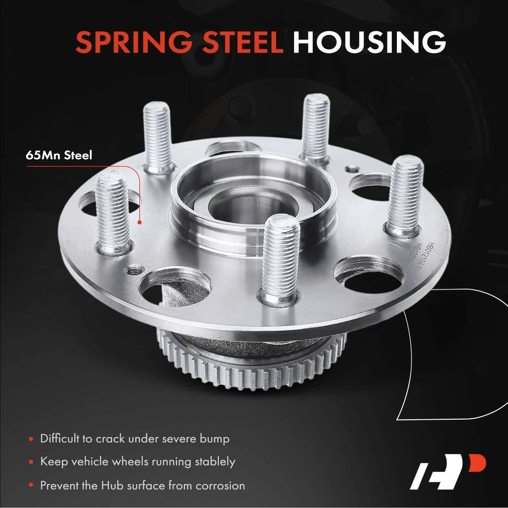 2X Rear Wheel Hub & Bearing Assembly for Honda Civic (2004–2005)