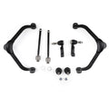 Front Upper Control Arm + Lower Ball Joint + Tie Rod for Jeep Liberty 2002 -2004