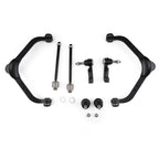 Front Upper Control Arm + Lower Ball Joint + Tie Rod for Jeep Liberty 2002 -2004