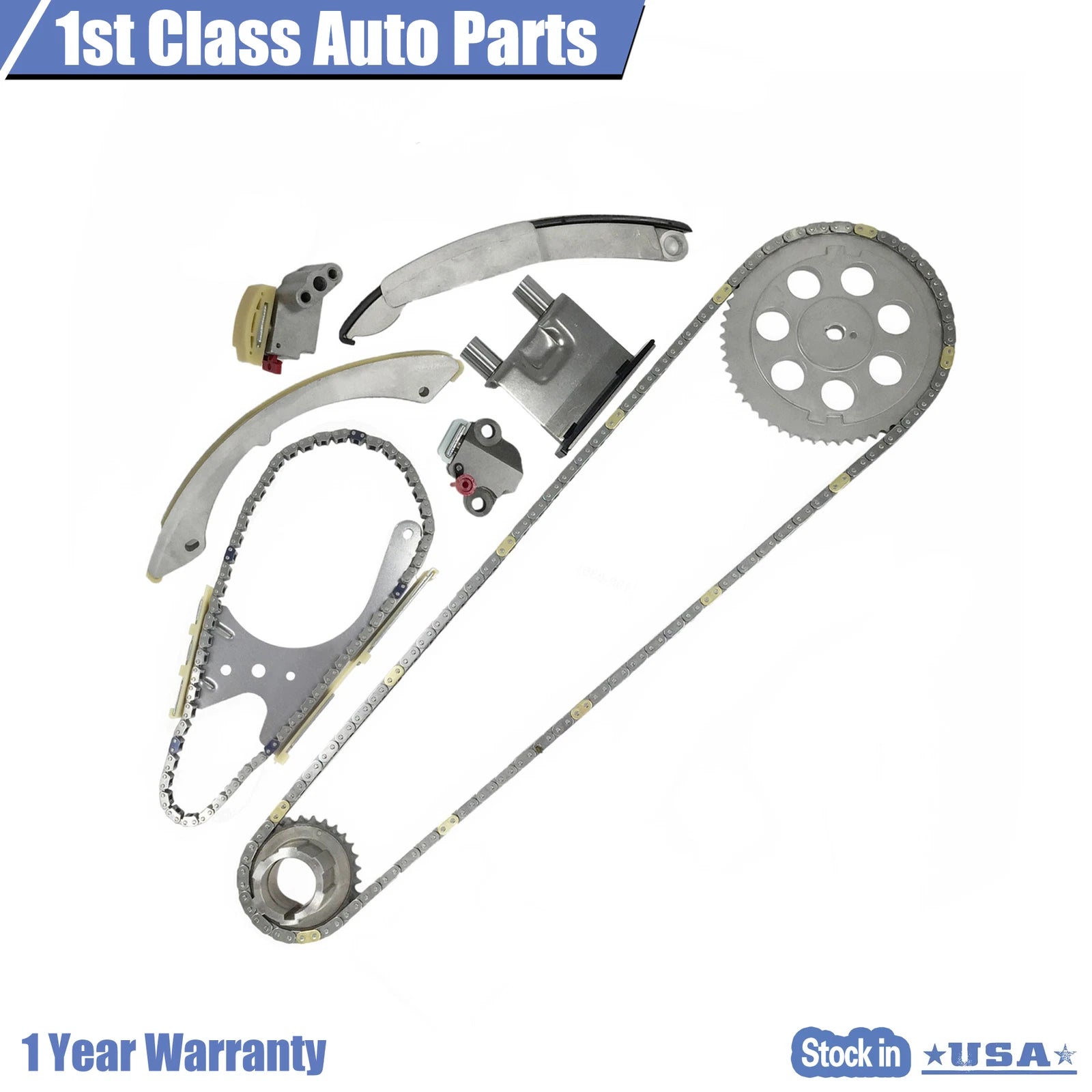 Timing Chain Kit with Cam Sprocket for Chevy Colorado GMC Canyon (2004–2008)