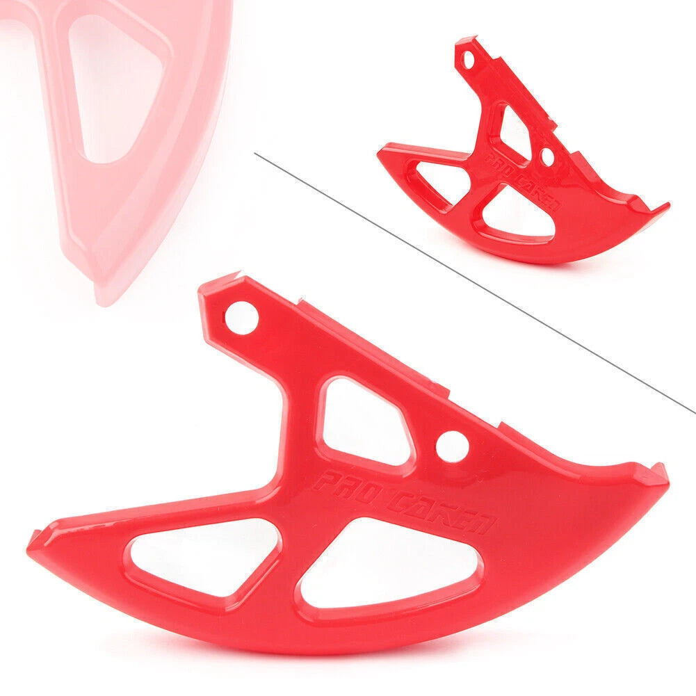Rear Brake Disc Cover for Honda CRF250R CRF450R (2004–2020) Red