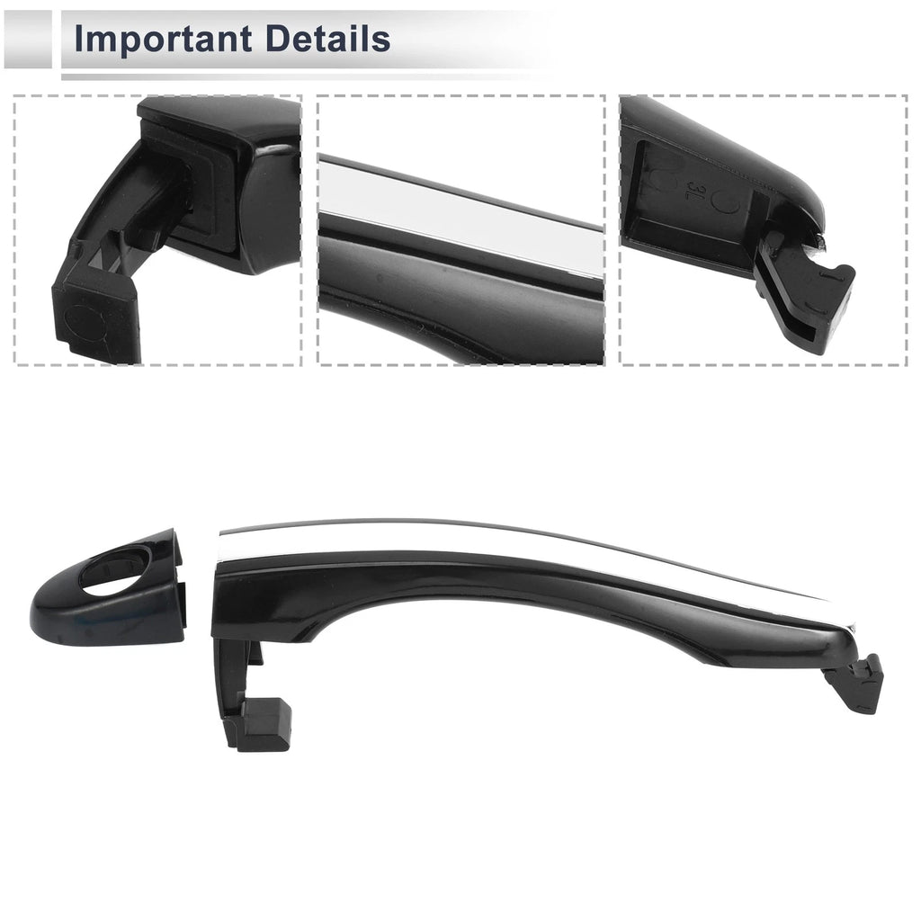 Front Door Handles for Hyundai Azera (2006–2011) No. 826513L000