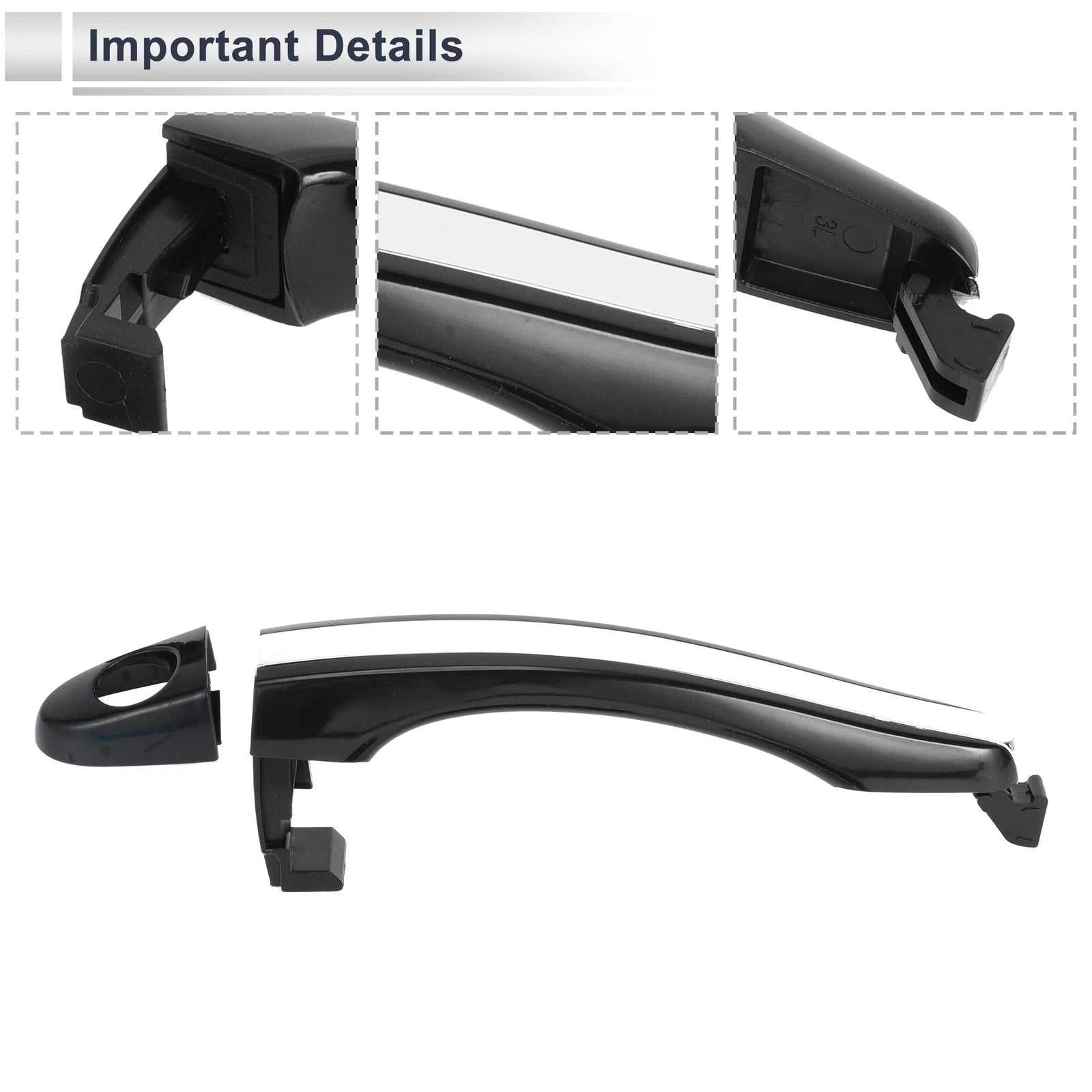 Front Door Handles for Hyundai Azera (2006–2011) No. 826513L000