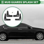 Mud Flap Splash Guard Set for Lexus ES350 Base Sedan (2013-2018)