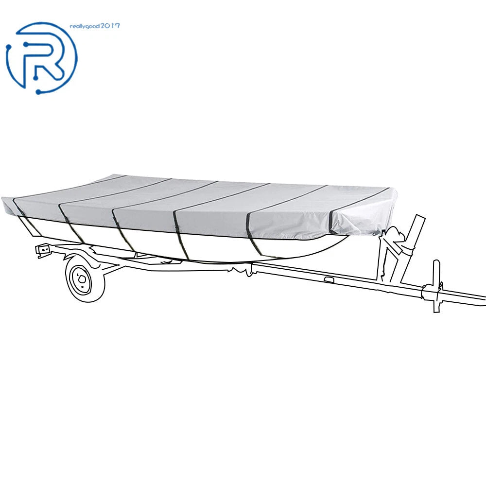 Boat Cover for Jon Boat (12ft–18ft, Beam Width up to 75 inch)
